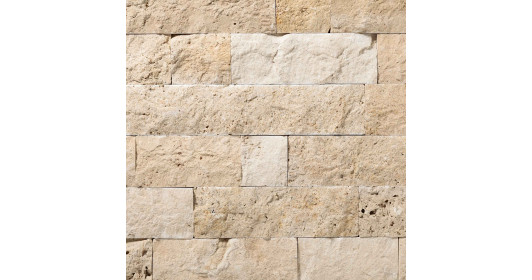 Brique de parement Travertin Beige Nuancé LLx10 cm