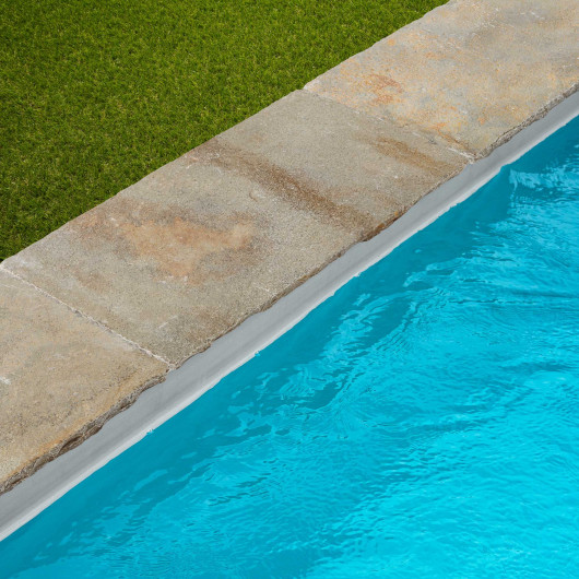 Margelle de piscine Pierre de Tandur Beige 80x40x4 cm Bord Naturel