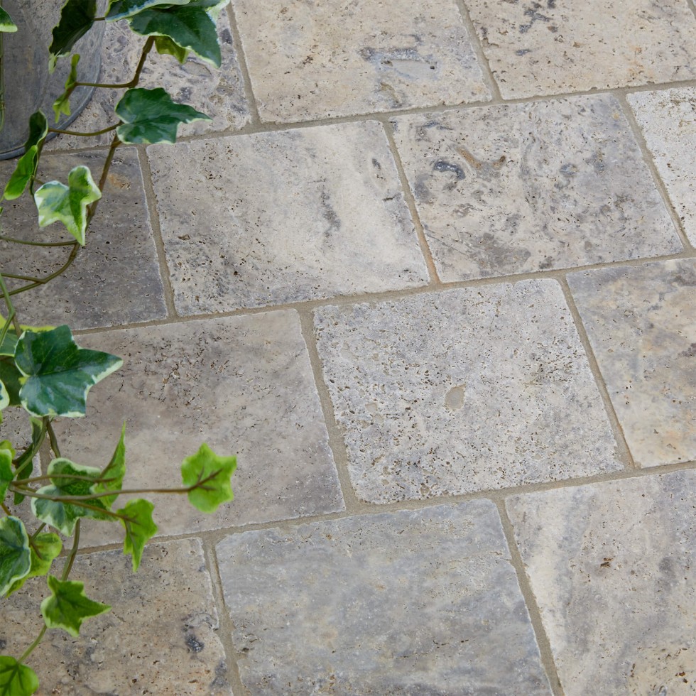 Carrelage travertin Blanc à prix d'usine