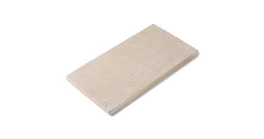 Margelle de piscine pierre naturelle Atlas Beige 61x33x3 cm Bord Droit