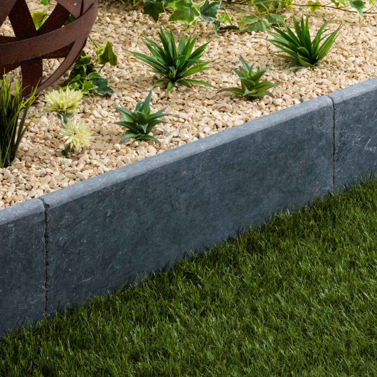 Bordure de jardin Pierre Bleue du Vietnam 60x30x3 cm