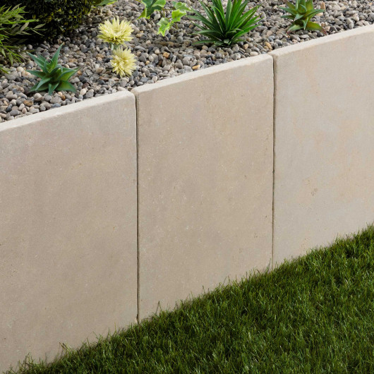 Palis en pierre naturelle Atlas Beige 61x33x3 cm