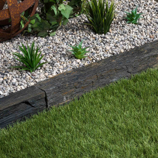 Bordure de jardin Schiste 100x3-7x3-7 cm