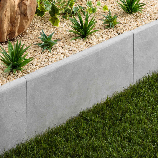 Bordure de jardin Pierre de l'Atlas Gris 61x33x3 cm