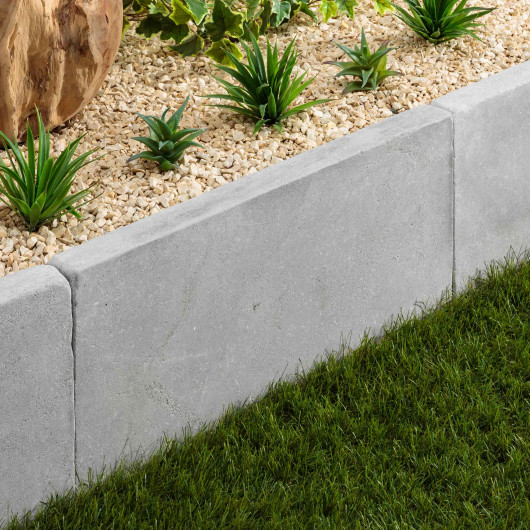 Bordure de jardin Pierre de l'Atlas Gris 61x33x5 cm