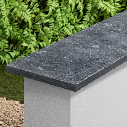 Couvertine Pierre d'Adana Gris Bleu 61x33x3 cm
