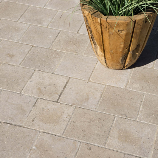 Pavé Pierre d'Egypte Beige 15x15x3 cm