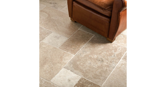 Carrelage Travertin Mix Opus 4 x1,2 cm - Intérieur et Extérieur