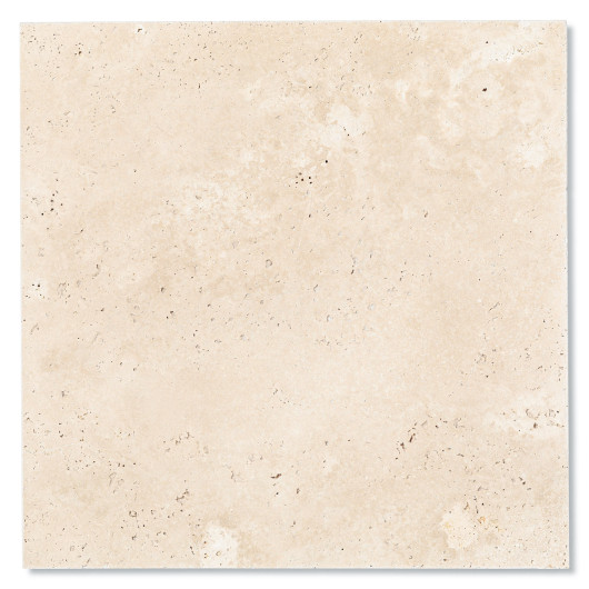 Carrelage Travertin Beige Clair 40,6x40,6x1,2 cm - Intérieur et Extérieur