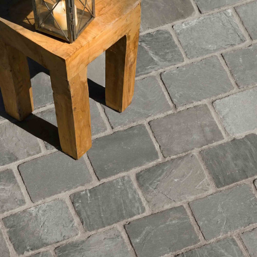 Pavé Grès Kandla Gris 20x14x5-7 cm