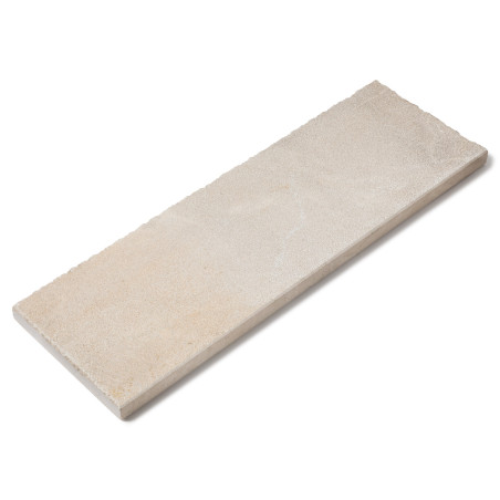 Dessus de marche Pierre Evora Beige 100x33x4 cm Bord Droit