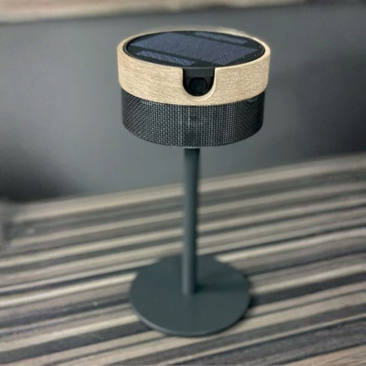 Lampe de table solaire extérieure BATEAK Noir