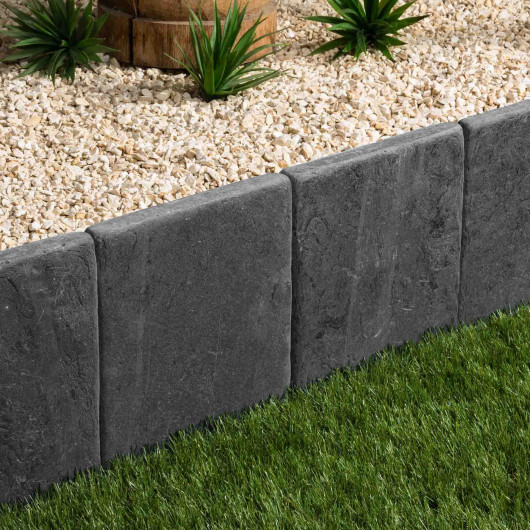 Palis Ardoise Noire Vieillie 50x25x3 cm