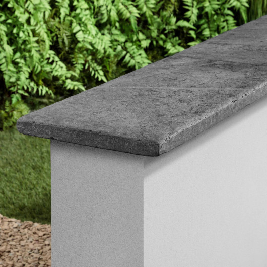 Couvertine Ardoise Noire Vieillie 60x30x3 cm