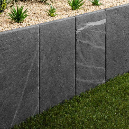Palis Ardoise Noire Vieillie 80x30x3 cm