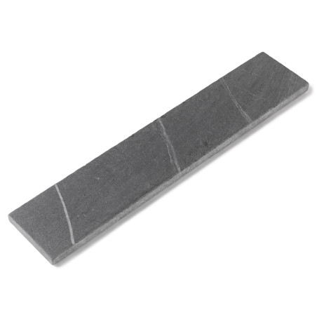 Margelle de piscine Ardoise Noire Vieillie 100x20x3 cm Bord Droit