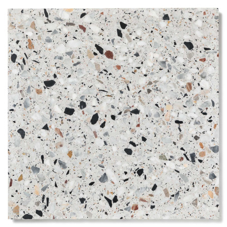 Terrazzo Nougat adouci 60x60x2 cm Adouci (lot de 7,9 m²)