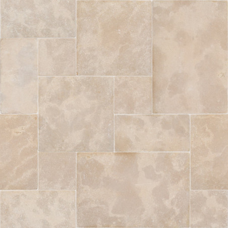Dallage Pierre de l'Atlas Beige Opus 4 x1,5 cm - Intérieur et Extérieur