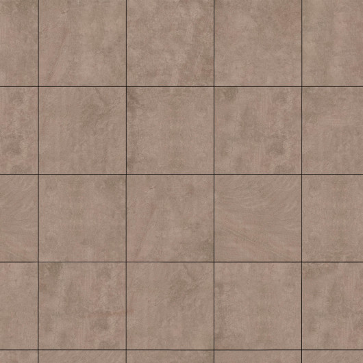 Carrelage extérieur grès cérame effet pierre marron Bologna 60x60x2 cm