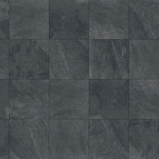 Carrelage extérieur grès cérame effet pierre grise Messina 60x60x2 cm