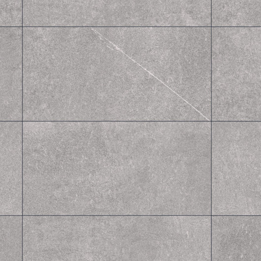 Carrelage extérieur grès cérame effet pierre grise Siracusa 60x120x2 cm