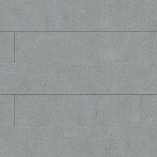 Carrelage extérieur grès cérame effet pierre grise Novara 45x90x2 cm