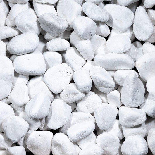 Galet Blanc Pur 40-60 mm - Big Bag 500 kg