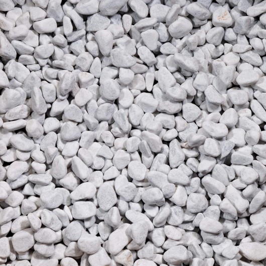 Galet Marbre Blanc Carrare 15-25 mm - Big Bag 500 kg