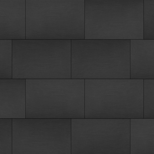 Carrelage extérieur grès cérame effet pierre noire Ferrara 60x90x2 cm