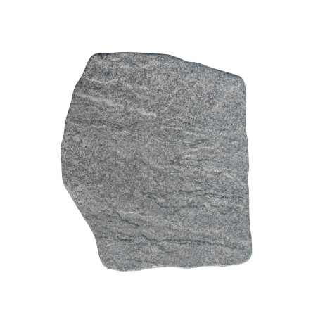 Pas Japonais en grès cérame effet pierre grise 42-36x2 cm