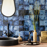 Zellige Bleu Magique 10x10 cm – Salle de bains