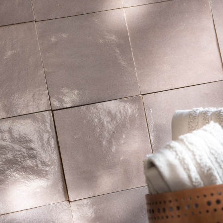 Carrelage Marocain Zellige Gris de lin 10x10