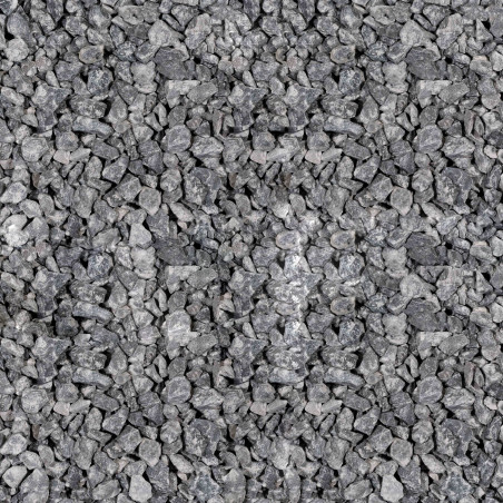 Gravier décoratif concassé Calcaire Gris 7-14 mm 500 kg