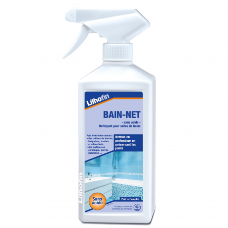 Lithofin Bain-Net sans acide Spray 500 ml