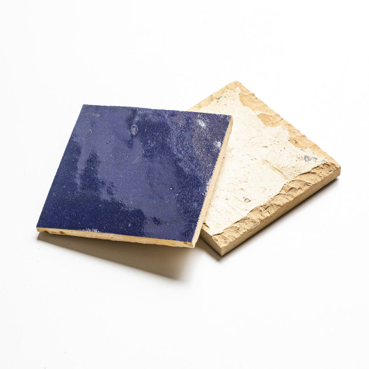 Zellige Bleu Nuit 10x10 cm zoom matière