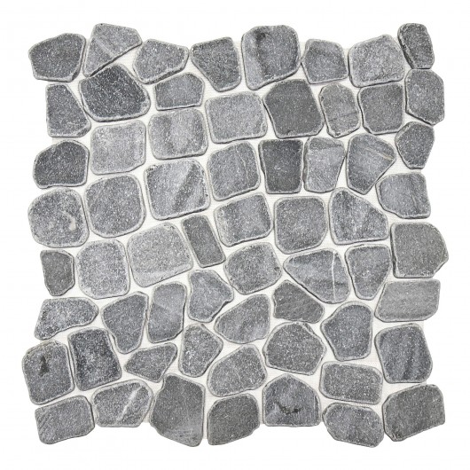 Mosaïque Paladiane Marbre Gris Foncé