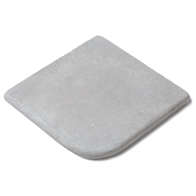 Margelle angle en pierre naturelle Atlas Gris
