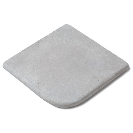 Margelle angle en pierre naturelle Atlas Gris