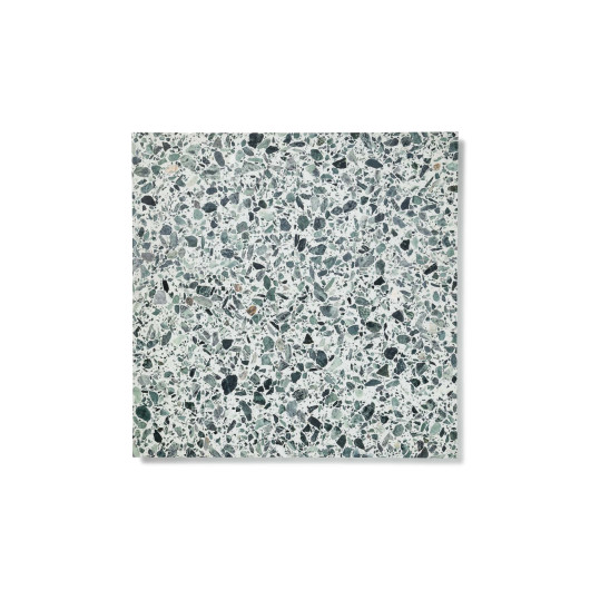 Carrelage Terrazzo véritable Campana 40x40x2 cm