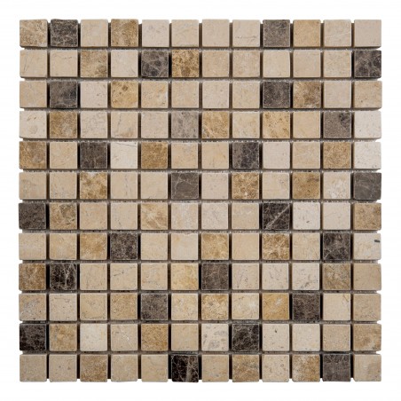 Mosaïque Marbre Beige/Marron