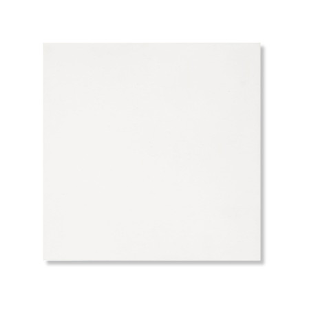 Carreau de ciment véritable uni Blanc Cassé 20x20x1,6 cm