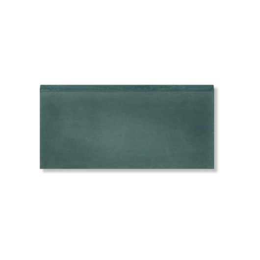 Plinthe Carreau de ciment Vert 20x10x1,6 cm