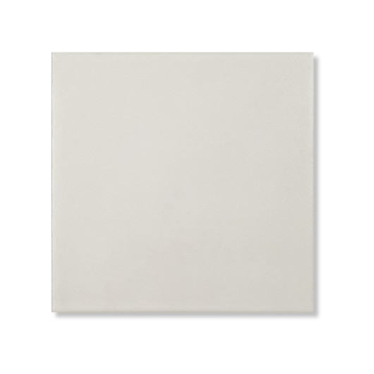 Carrelage effet carreau ciment uni Blanc Cassé 20x20x1,1 cm