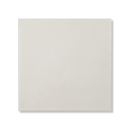 Carrelage effet carreau ciment uni Blanc Cassé 20x20x1,1 cm