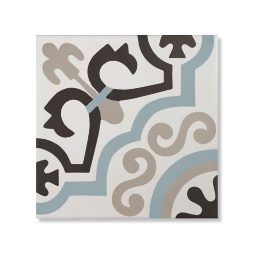 Carrelage effet carreau ciment Sagas 20x20x1,1 cm