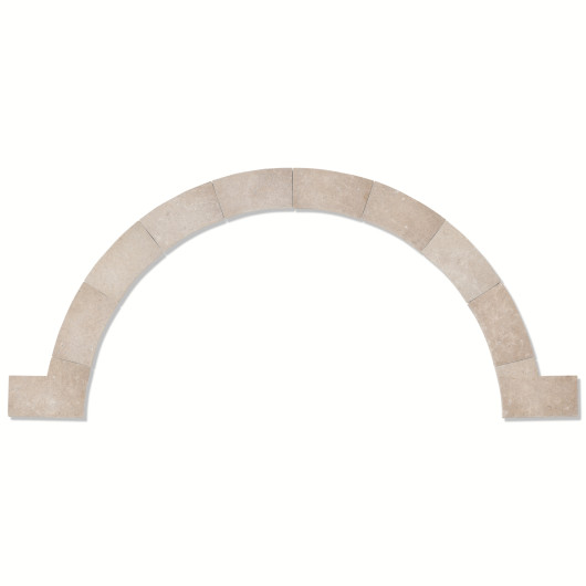 Margelles pour escalier roman Egypte Beige R150x30x3 cm Bord 1/2 Rond
