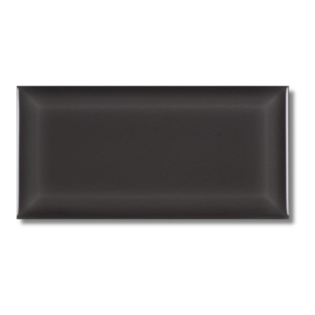 Carrelage métro Gris Foncé Brillant 7,5x15x0,8 cm