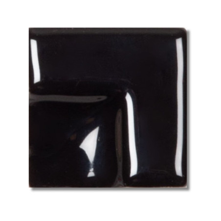 Carrelage métro Noir angle cornière classique 3,5x3,5 cm