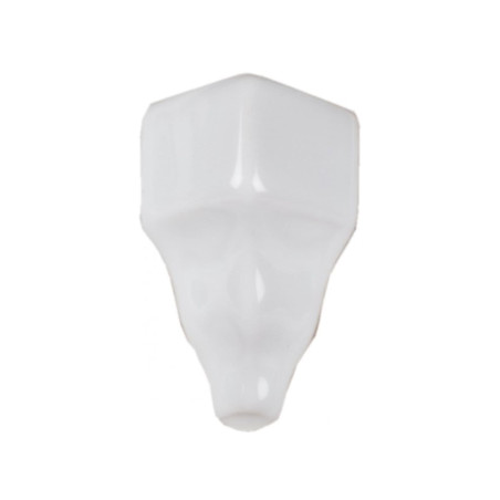 Carrelage métro Blanc angle cornière extérieur 3,5x2 cm