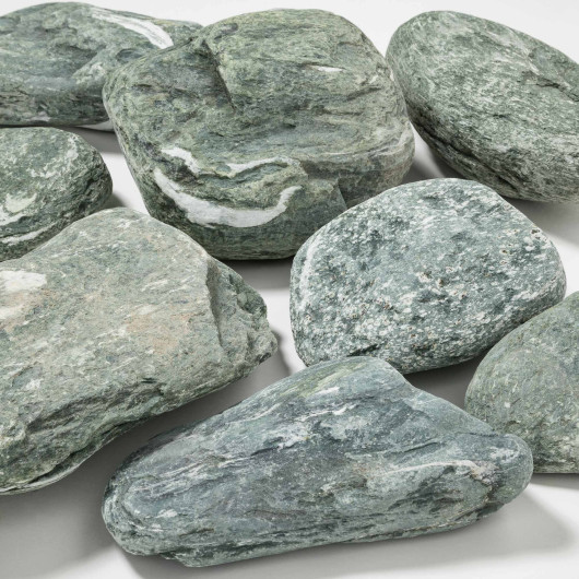 Galet Vert Alpi 10-15 cm - Filet de 15 kg